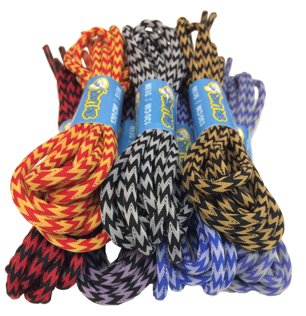 New Zig Zag Style Laces now in stock!