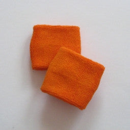 Small Light Orange Sports Quality Wristbands