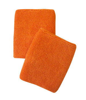 Light Orange Sports Quality Wristbands