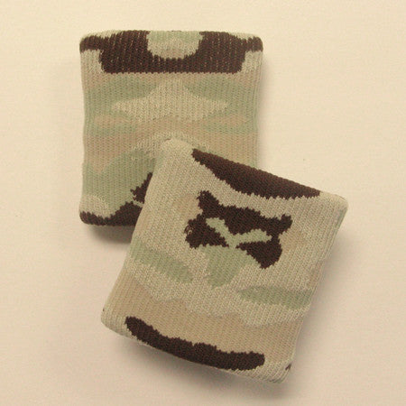 Urban Beige and Brown Camo Sports Quality Wristbandss