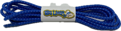 Blue_White_Fleck_Elastic_Lock_Laces_3mm_wide