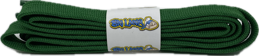 Fat_Wide_Flat_Green_Shoe_Laces_11mm_wide