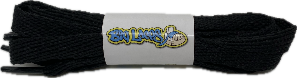 Flat_10mm_wide_Black_Shoelaces