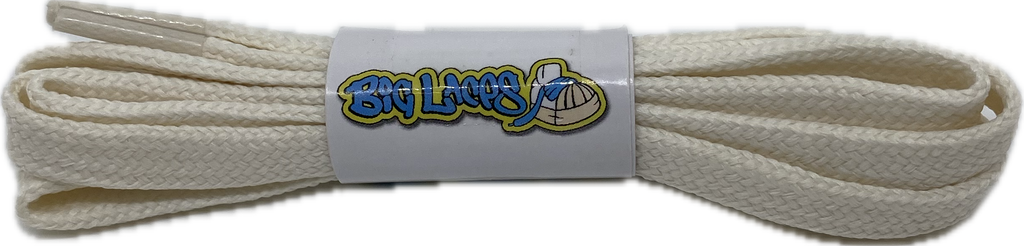 Flat_10mm_wide_Cream_Shoelaces