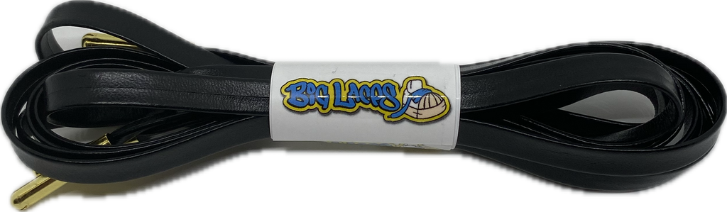 Flat_Black_7mm_wide_PU_Leather_shoelaces