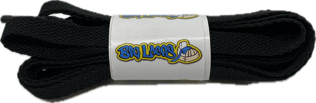 Flat_Black_Tight_Weave_Shoelaces_10mm