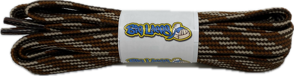 Flat_Brown_Beige_Walking_Boot_Laces_10mm_wide