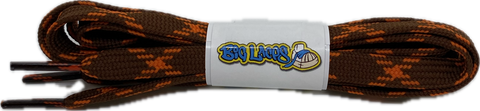 Flat_Chocolate_Brown_Orange_Walking_Boot_Laces_10mm_wide
