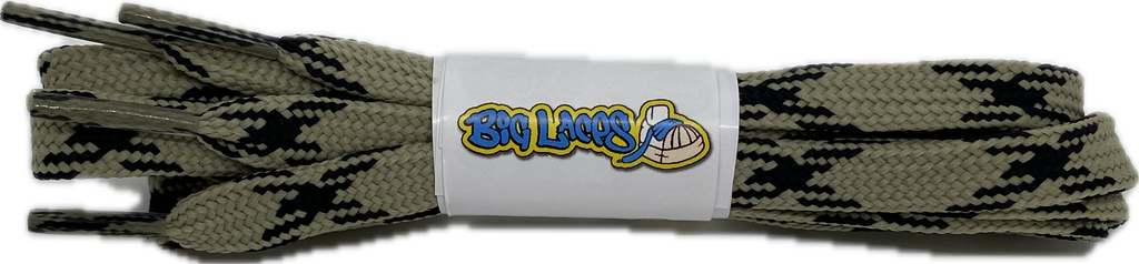 Flat_Cloudy_Green_Black_Walking_Boot_Laces_10mm_wide