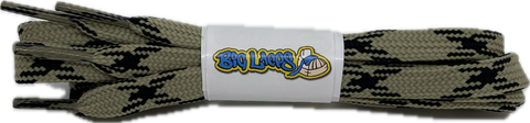 Flat_Cloudy_Green_Black_Walking_Boot_Laces_10mm_wide