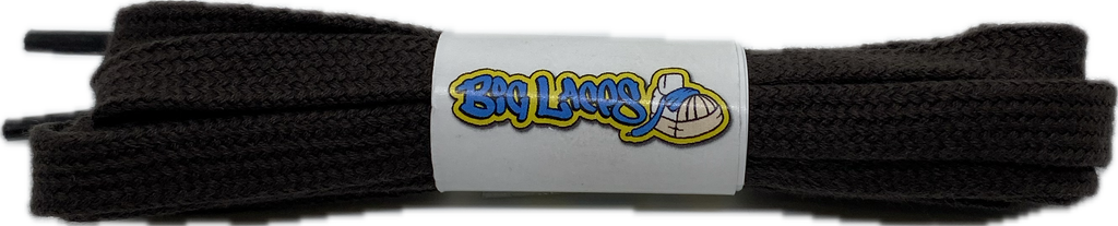 Flat_Dark_Brown_Cotton_Shoelaces_8mm_wide