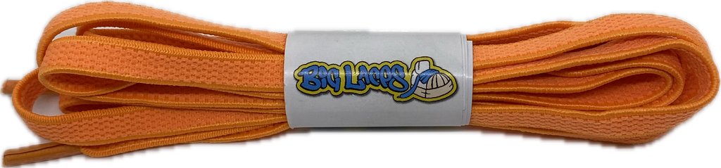Flat_Elastic_Orange_Laces_8mm_Wide