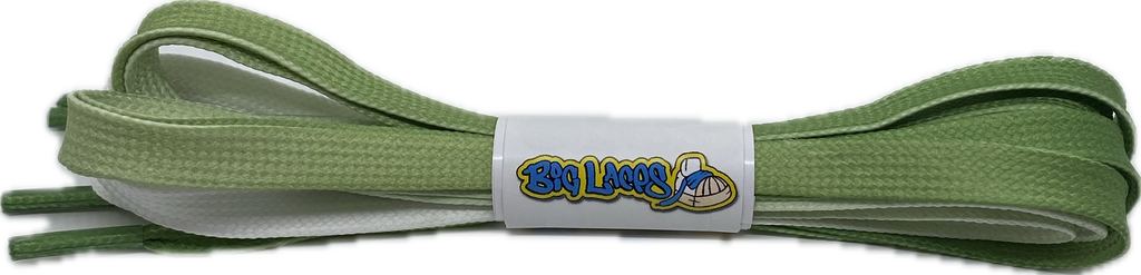 Flat_Green_Tie_Dye_Shoelaces_10mm_wide