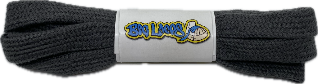 Flat_Grey_Cotton_Shoelaces_8mm_wide