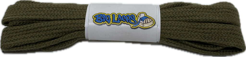 Flat_Khaki_Cotton_Shoelaces_8mm_wide