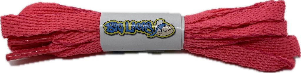 Flat_Neon_Pink_Shoelaces_10mm_wide