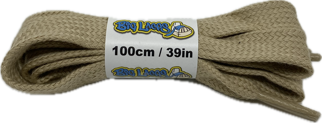 Flat_Oatmeal_Cotton_Shoelaces_13mm_wide