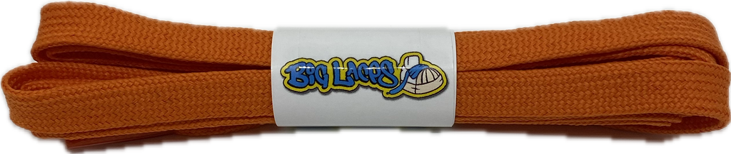 Flat_Orange_Shoe_Laces_8mm_wide