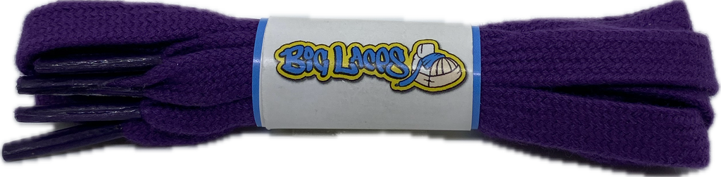 Flat_Purple_Cotton_Shoelaces_8mm_wide