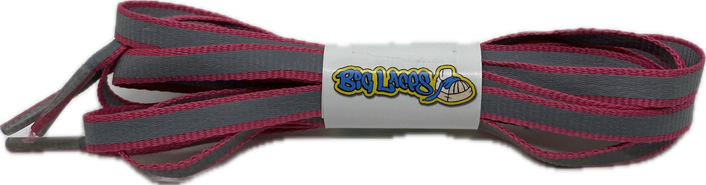 Flat_Reflective_Neon_Pink_Shoelaces