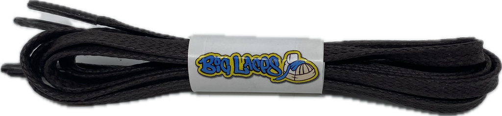 Flat_Waxed_Dark_Brown_Shoe_laces_4mm_wide