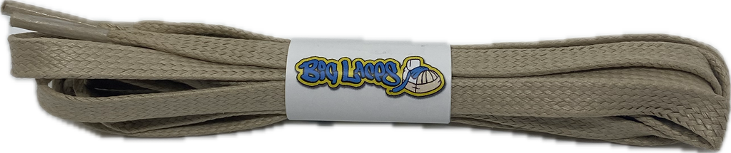 Flat_Waxed_Oatmeal_Shoe_laces_8mm_wide