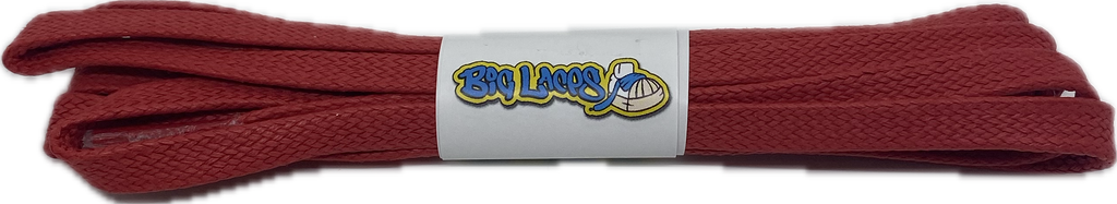 Flat_Waxed_Red_Shoe_laces_8mm_wide