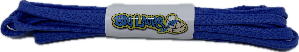 Flat_Waxed_Royal_Blue_Shoe_laces_4mm_wide