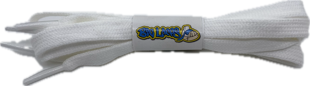 Flat_White_Cotton_Shoelaces_8mm_wide