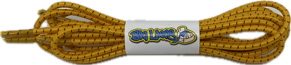 Orange_Black_Fleck_Elastic_Lock_Laces_3mm_wide