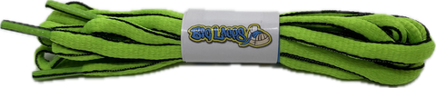 Oval_Neon_Green_Black_Shoelaces_8mm_wide