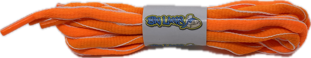 Oval_Orange_white_Shoelaces_8mm_wide