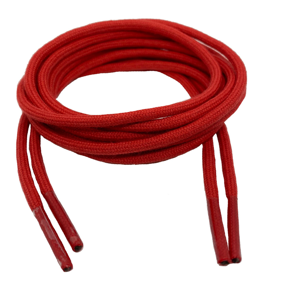 Round Cotton Red Laces
