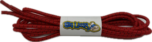 Red_Black_Fleck_Elastic_Lock_Laces_3mm_wide
