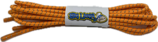 Reflective_Orange_Elastic_Lock_Laces_3mm_wide