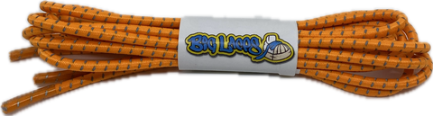 Reflective_Orange_Elastic_Lock_Laces_3mm_wide