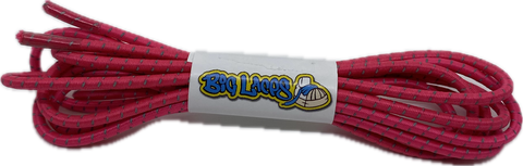 Reflective_Pink_Elastic_Lock_Laces_3mm_wide