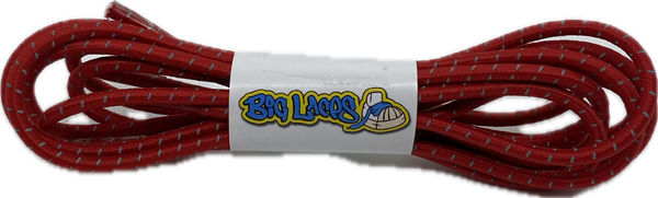 Reflective_Red_Elastic_Lock_Laces_3mm_wide