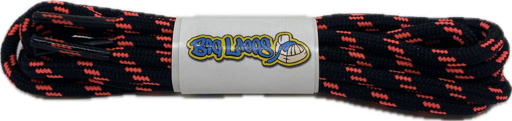 Round_Black_Neon_Pink_Walking_Boot_Laces_4mm_wide