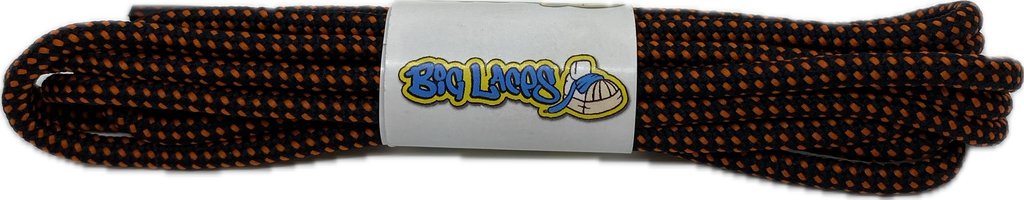 Round_Black_Orange_Pinpoint_Walking_Boot_Laces_4mm_wide