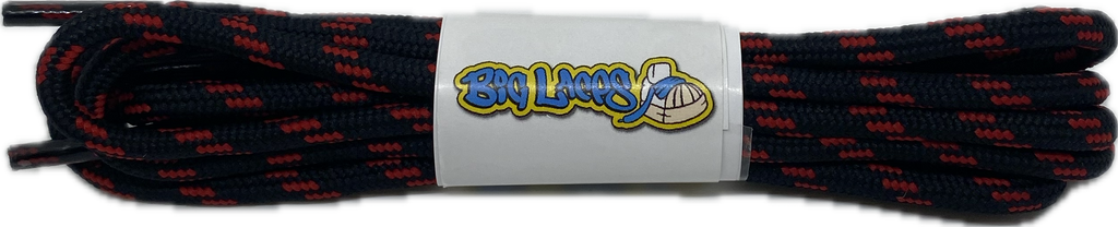 Round_Black_Red_Walking_Boot_Laces_4mm_wide