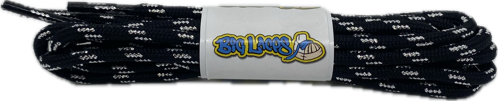 Round_Black_Silver_Walking_Boot_Laces_4mm_wide