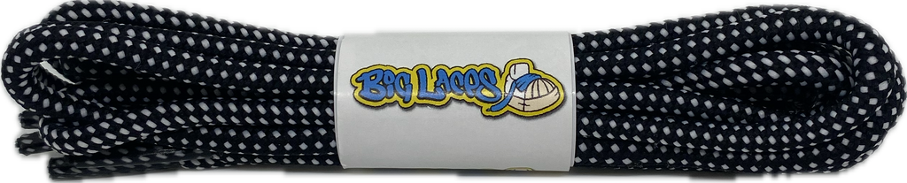 Round_Black_White_Pinpoint_Walking_Boot_Laces_4mm_wide