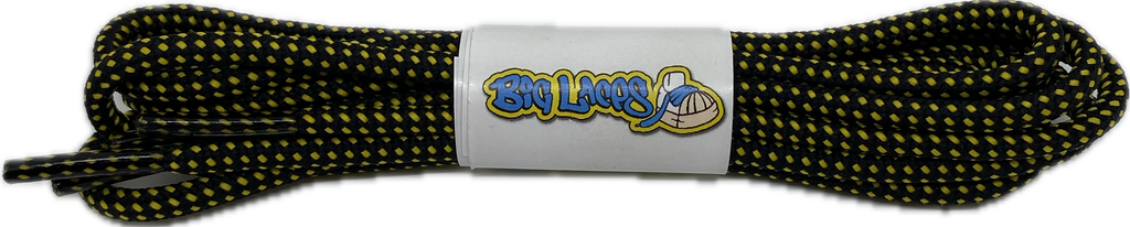 Round_Black_Yellow_Pinpoint_Walking_Boot_Laces_4mm_wide