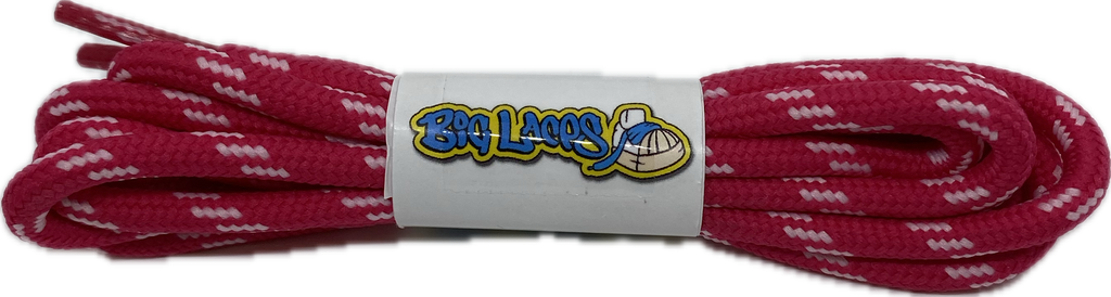 Round_Bright_Pink_Light_Pink_Bootlaces_5mm_wide