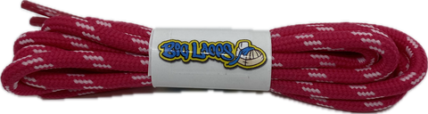 Round_Bright_Pink_Light_Pink_Bootlaces_5mm_wide