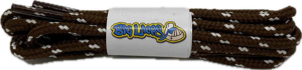 Round_Chocolate_Brown_Cream_Fleck_Walking_Boot_Laces_4mm_wide