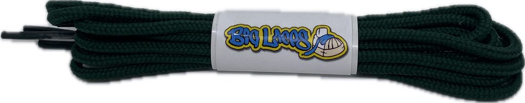 Round_Forest_Green_3mm_wide_Laces