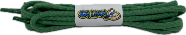 Round_Green_Cotton_Shoe_Boot_Laces_3mm_wide