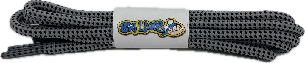 Round_Grey_Black_Pinpoint_Walking_Boot_Laces_4mm_wide